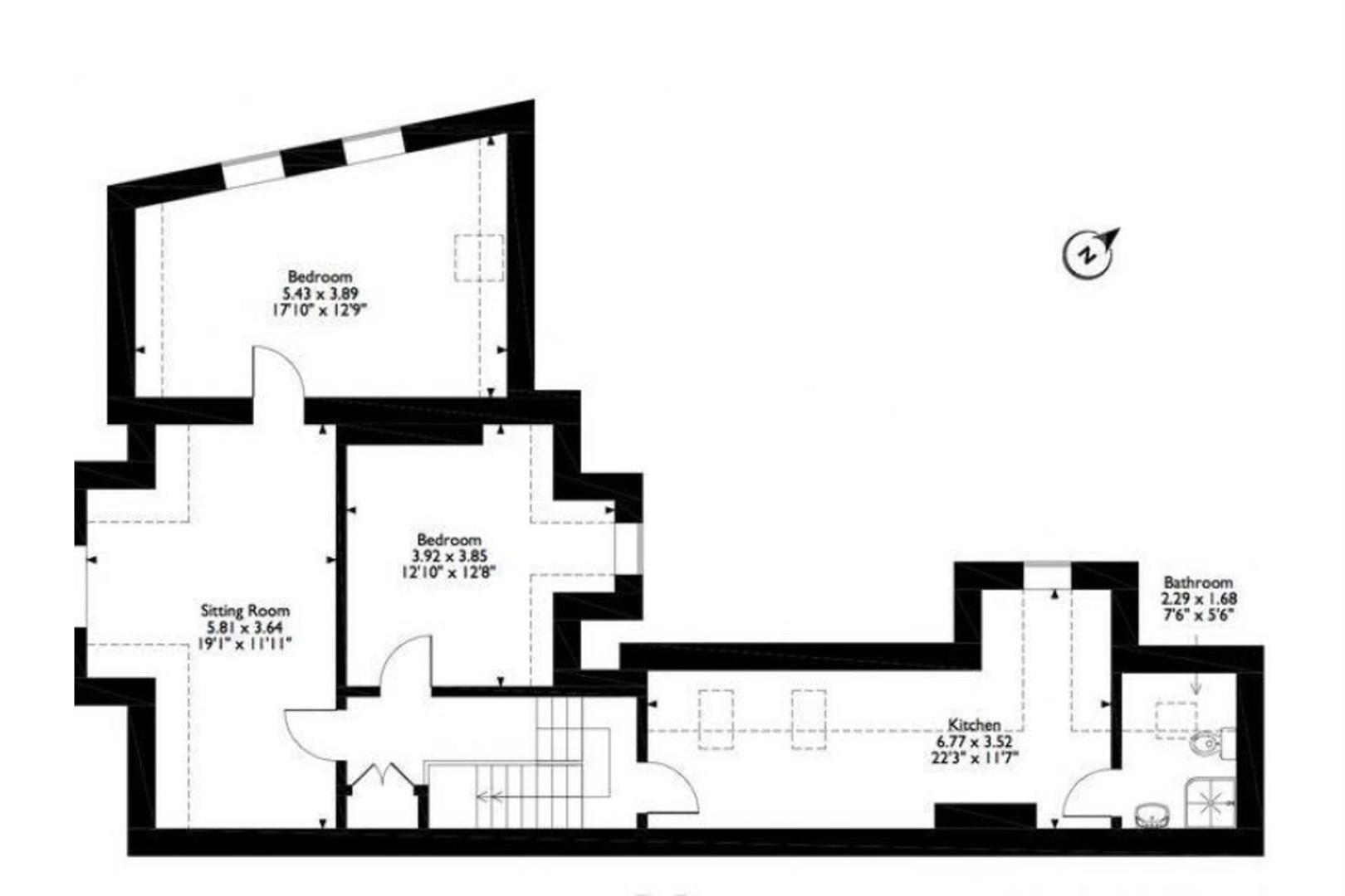 2 Flat for Rent on Marlborough Road
